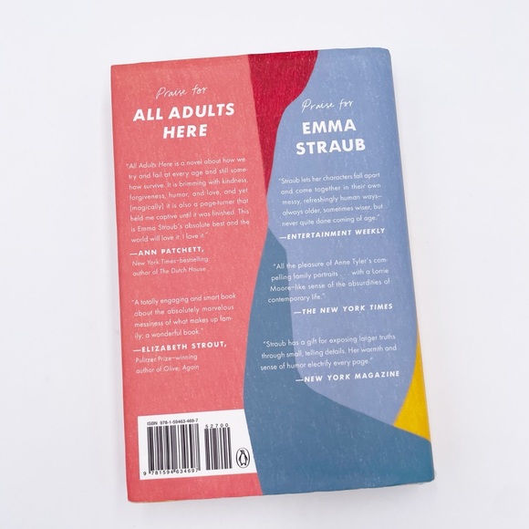 All Adults Here by Emma Straub Signed Hardcover Book and Sticker Sheet Set 2020 - Picture 6 of 8